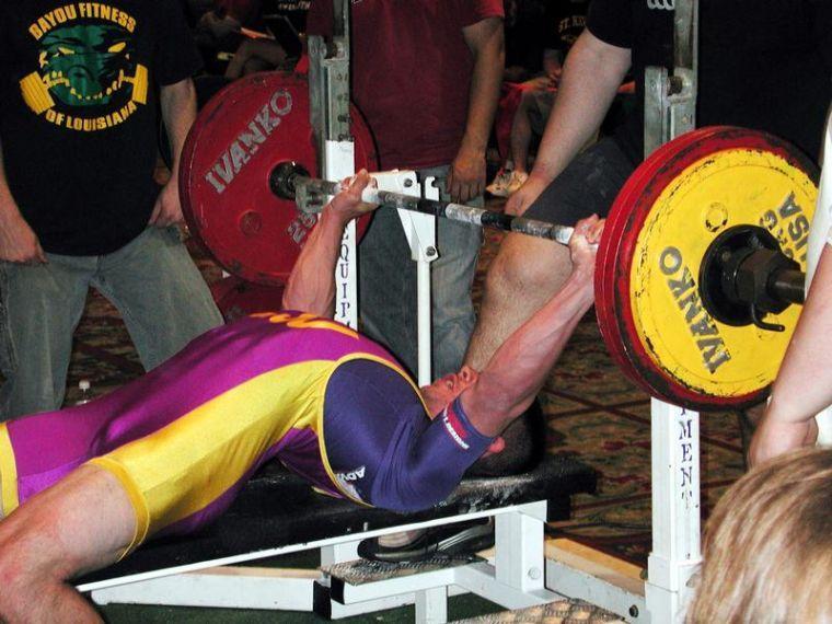 Powerlifters compete in finals