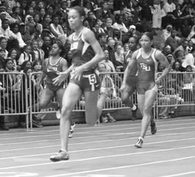 Track athletes compete in championships