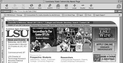 University creates new features for homepage