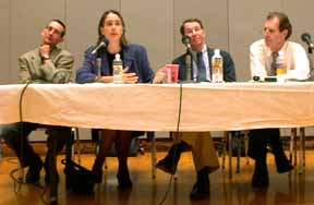 Panel members debate foreign policy