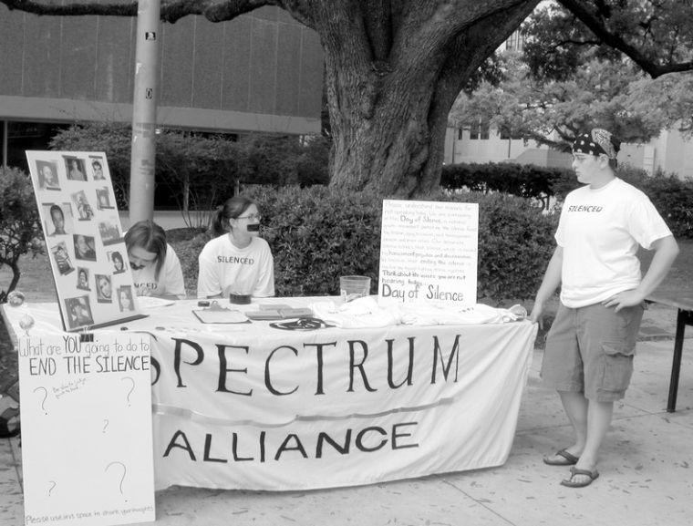 Spectrum Alliance encourages silent protest