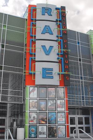 The Rave Motion Pictures Theater, and the Mall of Louisiana, will make its grand opening Friday.