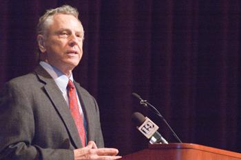 Morris Dees, a civil rights activist since the '60s, spoke Wednesday at the Martin Luther King Jr. 2008 Commemorative Celebration in the Union Theater. Dees stressed the importance of using King's beliefs to fight against bigotry.