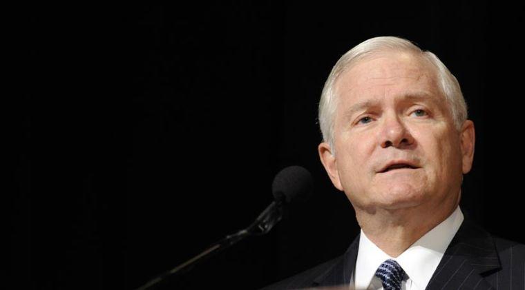 Defense Secretary Robert Gates speaks at the Pentagon on Nov. 14 during a promotion ceremony.