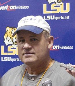 LSU coach Les Miles and Georgia Tech coach Paul Johnson addressed the media Tuesday for the final time before their teams' Chick-fil-A Bowl matchup on Wednesday.