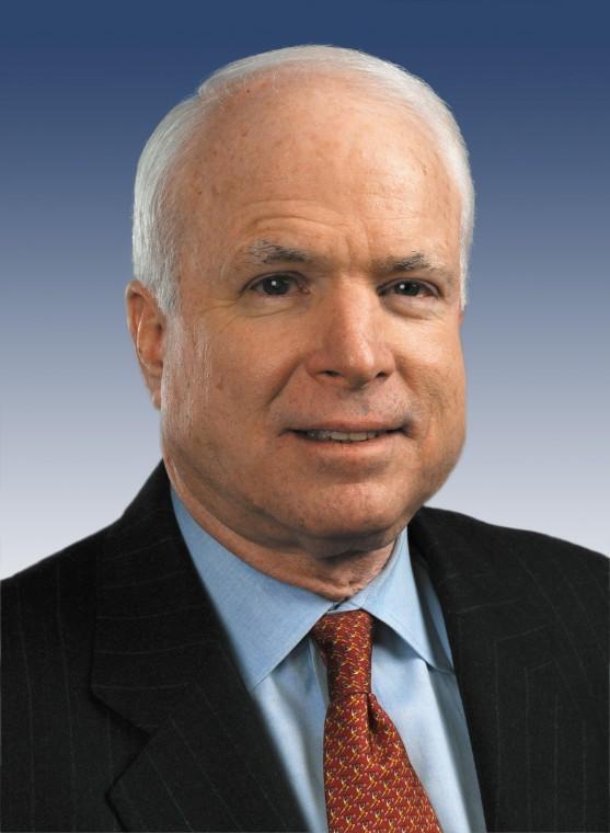 John McCain official photo portrait.
 