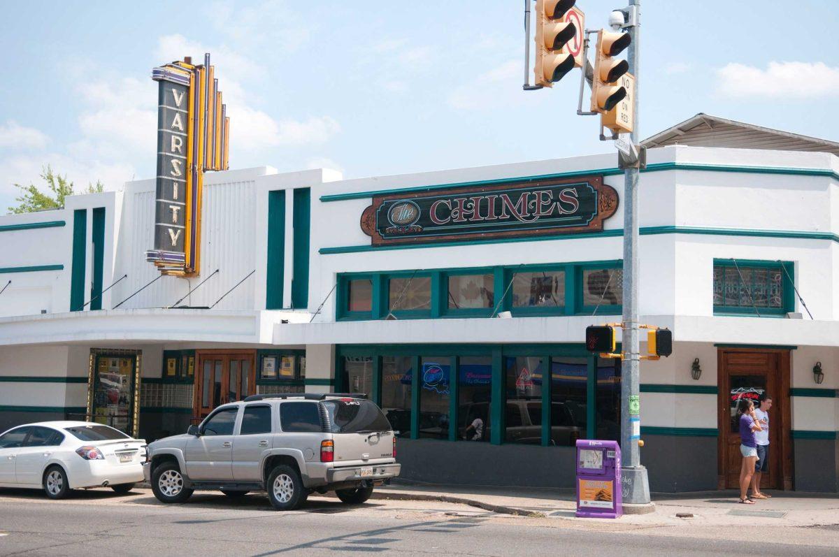 Now-popular restaurant The Chimes has replaced Tiger Town Pharmacy as The Varsity&#8217;s neighbor.