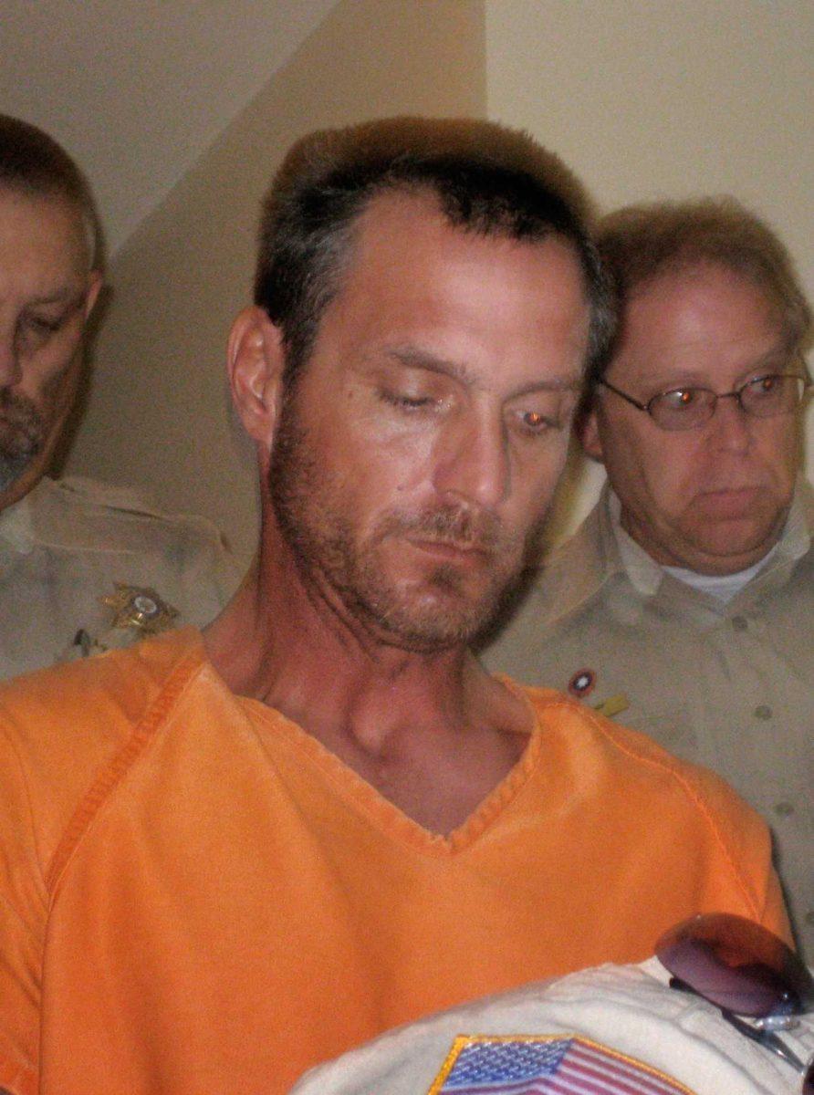 IN this Aug. 10, 2010 photo, Tracy Province leaves a Cody, Wyo., courtroom on Tuesday Aug. 10, 2010, after waiving extradition for his return to Arizona to face charges of escape, kidnapping and armed robbery, among others.