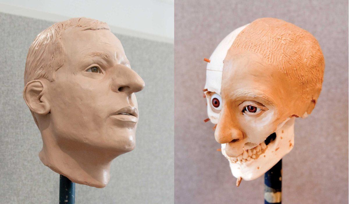 LSU&#8217;s FACES Lab uses facial reconstruction to help identify bodies. The lab provides identification services for law enforcement by using age-progression technology.