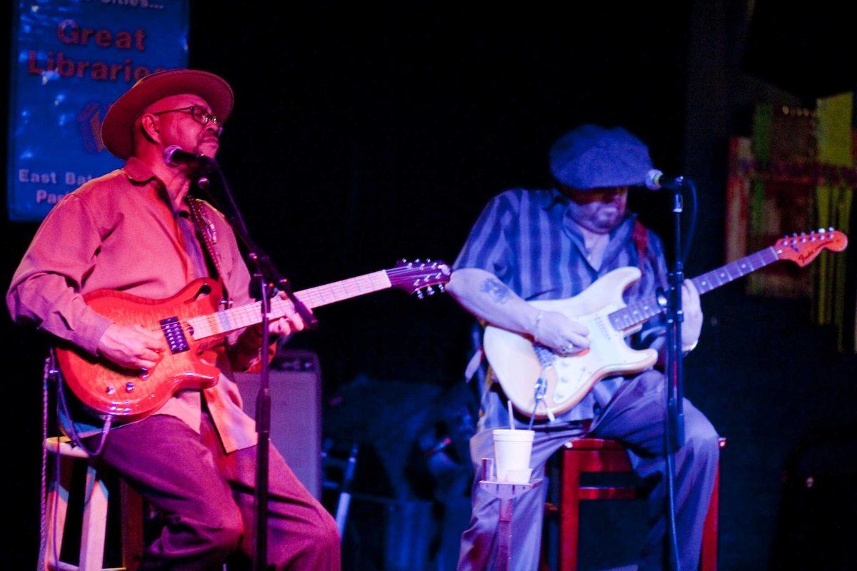 Guitar greats Chicago Al and Larry Garner perform Wednesday night for the Live@Chelsea&#8217;s fifth installment of blues shows in Baton Rouge.