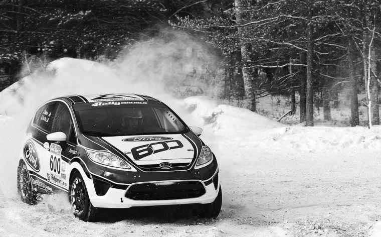 LSU student and rally driver Dillon Van Way competes in the Rally Car America Championship in Atlanta, Mich. on Jan. 29 Van Way won a national title at age 17.