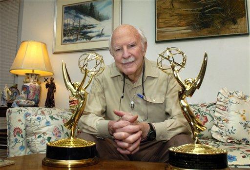 Former Greenwich resident Hubert Schlafly, shown here in the Edgehill retirement community in Stamford, Conn. in Jan. 2008. Schlafly, an Emmy Award-winning inventor best known for developing the teleprompter, has died, April 20, 2011. He was 91.