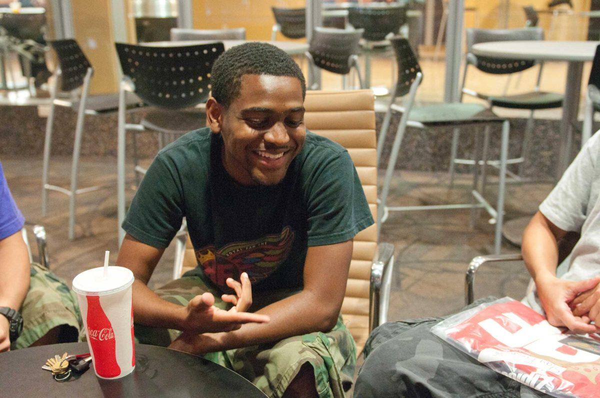 Political Science junior Maurice Williams, also known as "Lil Moe," talks about the start of his rap career.