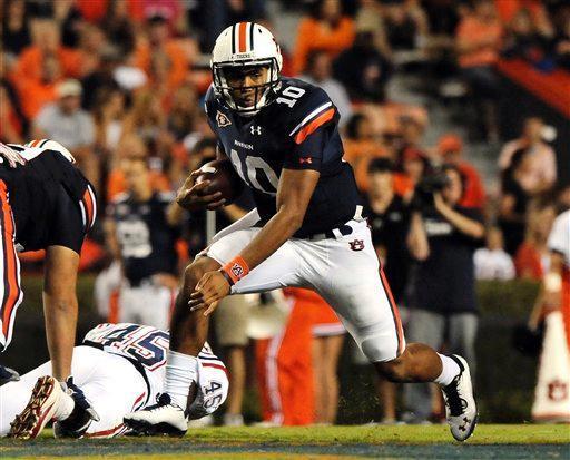 Auburn QB Kiehl Frazier will head to his home state Saturday at Arkansas.