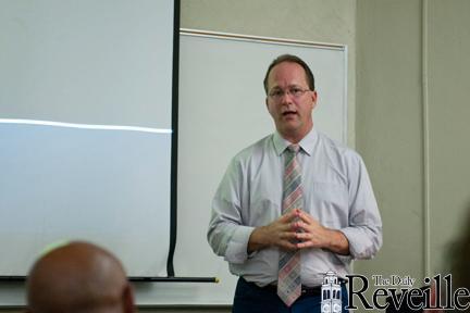 Jeffrey Kripal, Rice University professor of religious studies and author of &#8220;Authors of the Impossible,&#8221; gives a lecture Wednesday evening on the paranormal, telepathy and consciousness in Howe Russell.