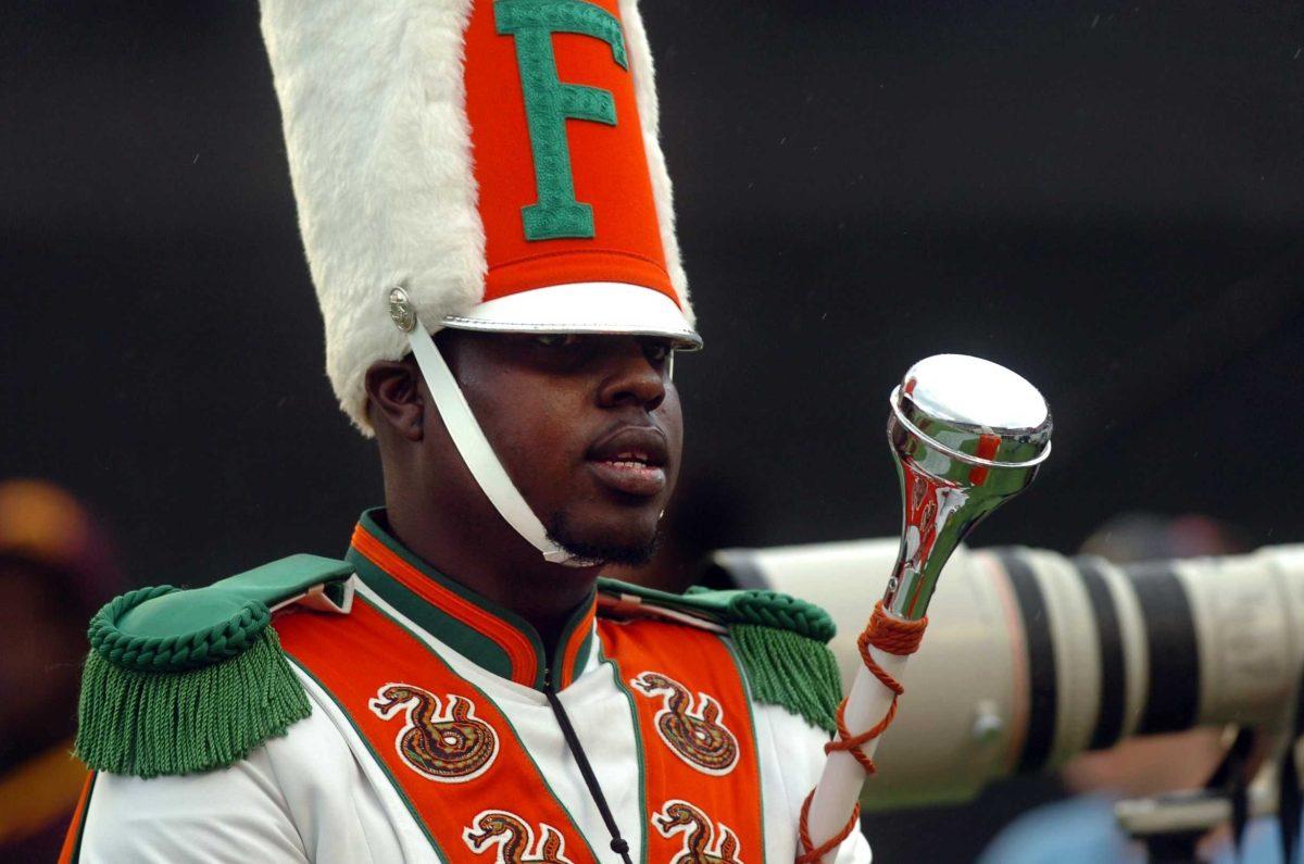 Robert Champion, a drum major in Florida A&amp;M University&#8217;s Marching 100 band, performs Saturday only hours before his death, which is suspected to involve hazing.