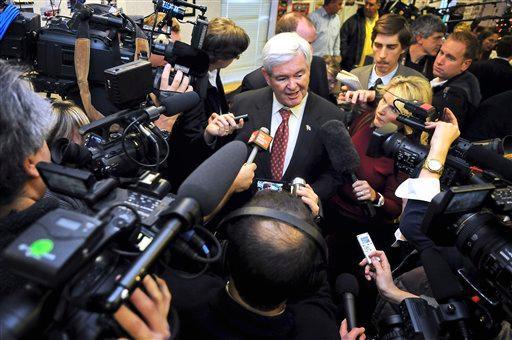 FILE - In this Nov. 30, 2011 file photo, Republican presidential candidate, former House Speaker Newt Gingrich speaks at Tommy's Ham House in Greenville , S.C. For three decades, the Republican who won South Carolina's presidential primary has also won the GOP nomination. That strong record helps explain why Gingrich is working more aggressively than any of his competitors to organize activists and volunteers ahead of the Jan. 21 primary.