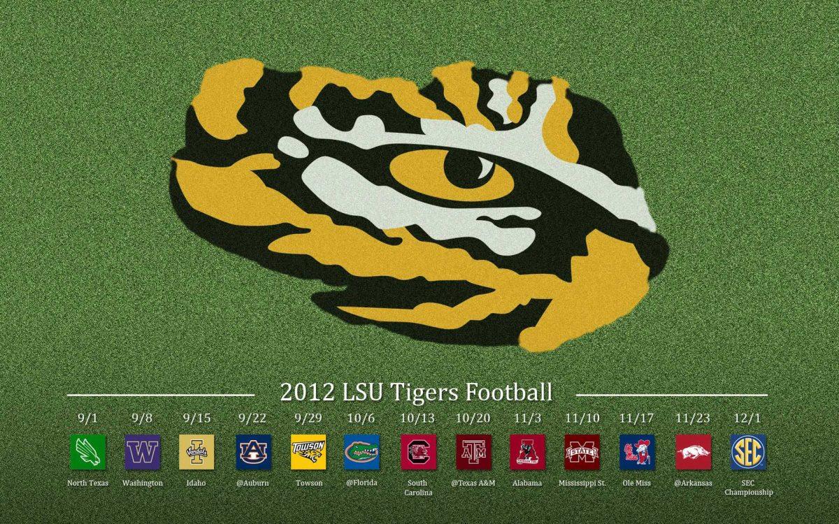 LSU 2012 Tigers Calendar