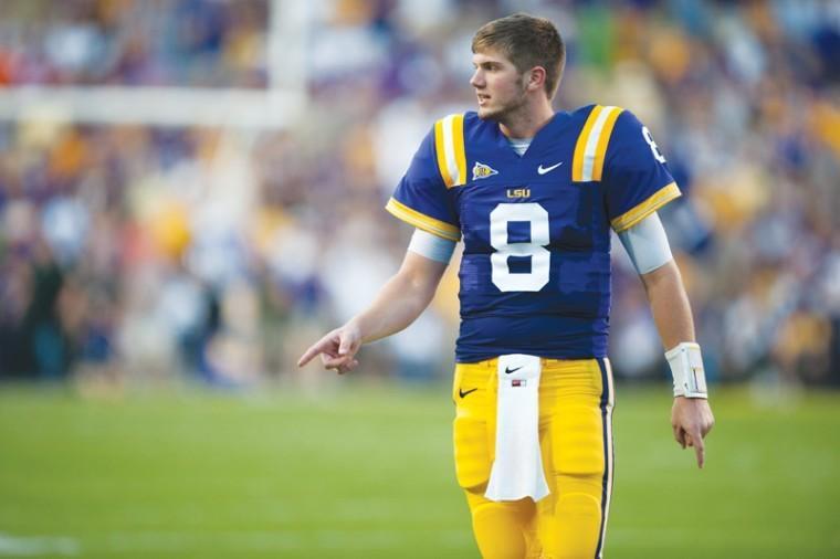 LSU junior quarterback Zach Mettenberger
 