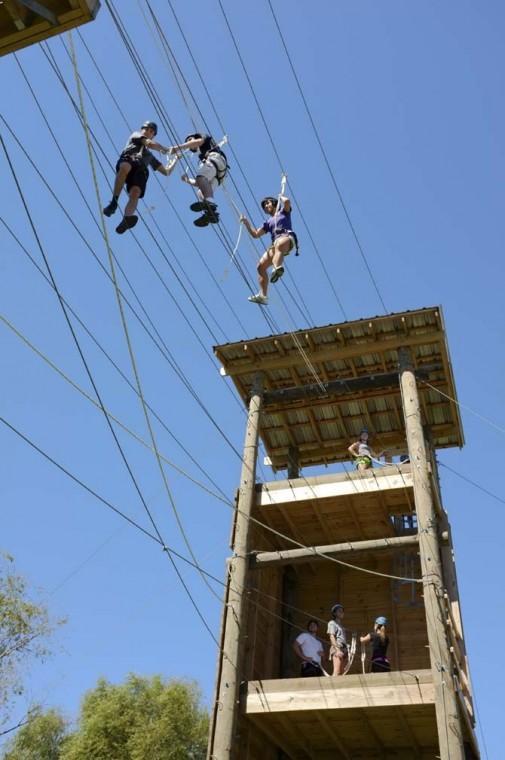 Challenge course opens for individual students