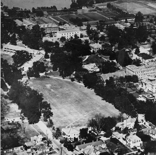 An aerial view of the LSU campus in 1925. The campus, which celebrates its
 
anniversary Sunday, moved to its current location in 1925.
 