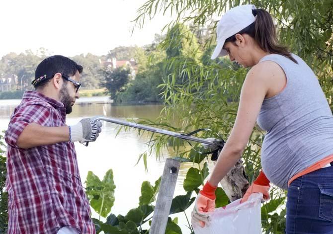 Keep Baton Rouge Beautiful cleans up LSU Lakes