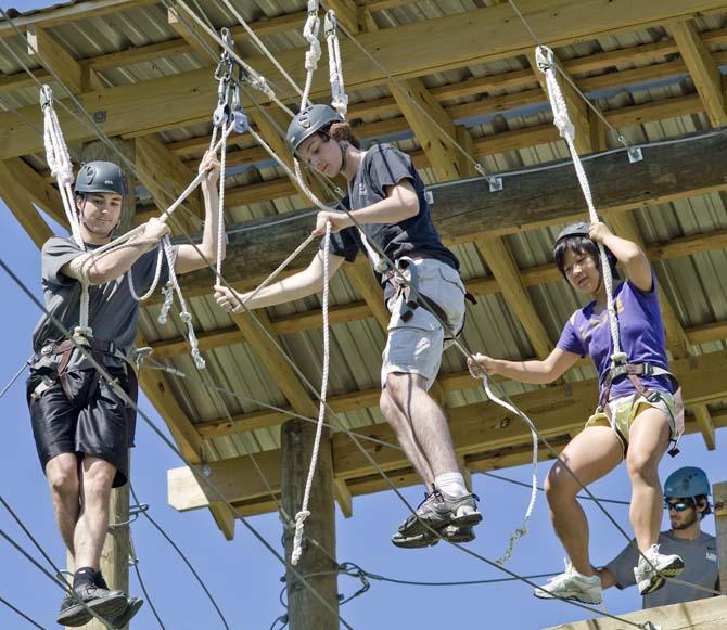 Challenge course opens for individual students