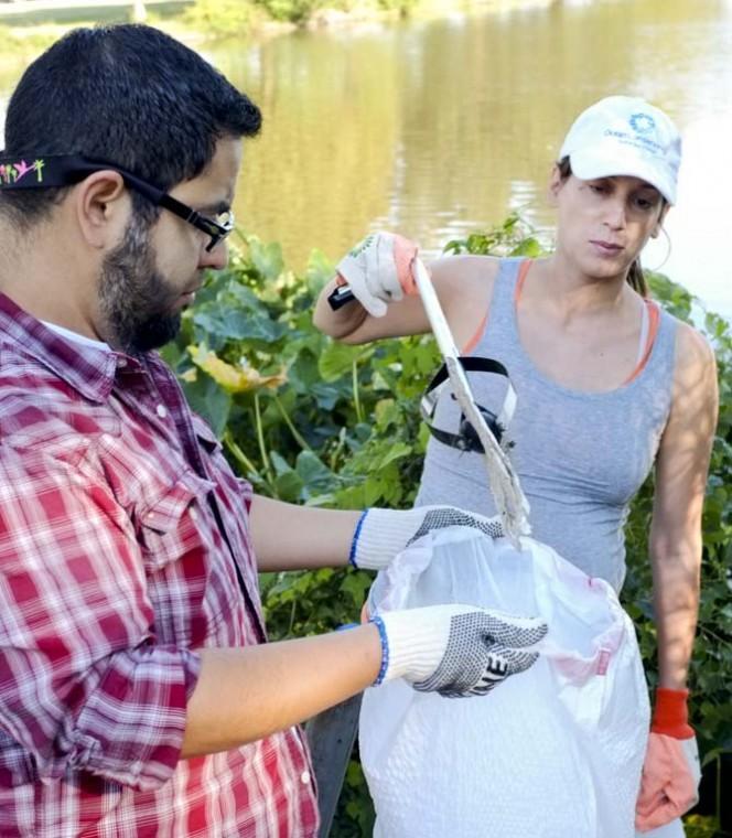 Keep Baton Rouge Beautiful cleans up LSU Lakes