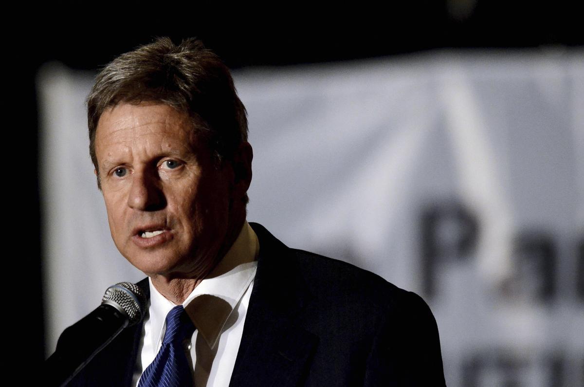 Former New Mexico Gov. Gary Johnson