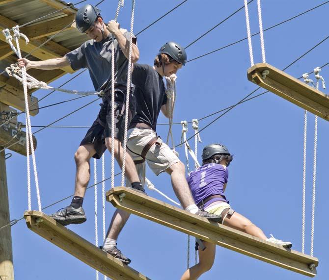 Challenge course opens for individual students