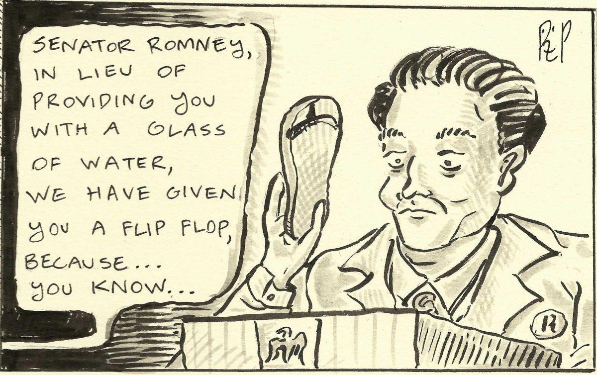 Romney, flip flop