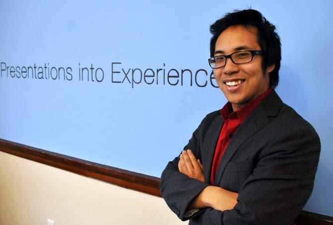 Former University undergraduate Kenny Nguyen is the CEO and founder of Big Fish Presentations.
 