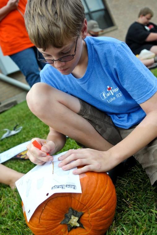 Local church holds fourth annual pumpkin carving fundraiser