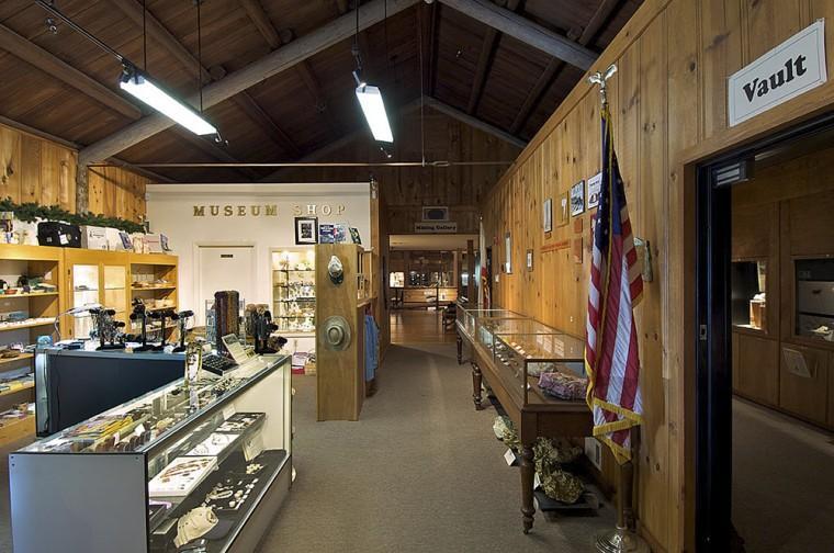 In this 2009 photo provided by the California State Parks, the California State Mining and Mineral Museum is shown in Mariposa, Calif. Authorities say thieves made off with an estimated $2 million in gold and precious gems during the armed robbery of a state mineral and mining museum Friday, Sept. 28, 2012 in the Central Valley. (AP Photo/California State Parks, John Palmer)
 