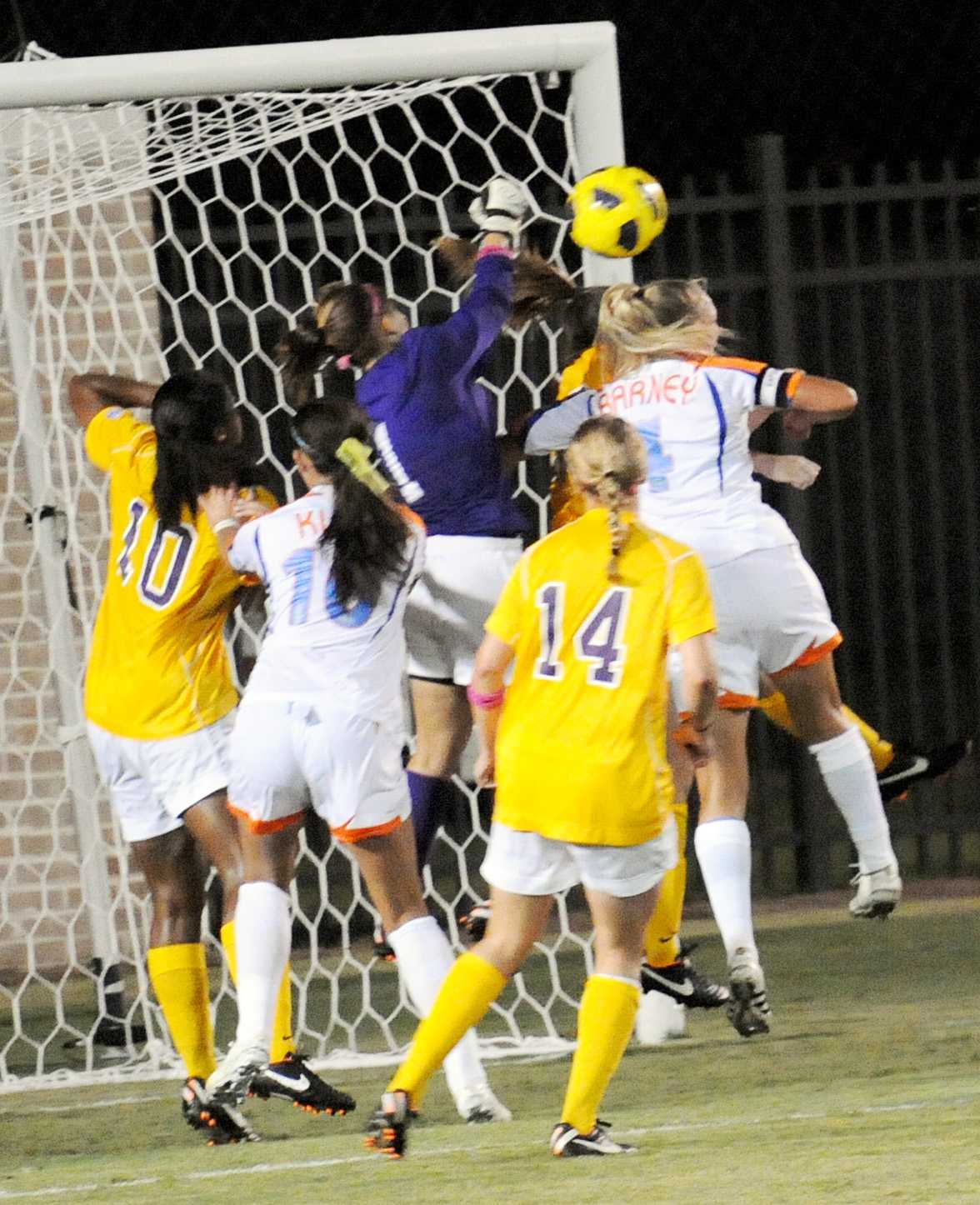 Soccer: LSU seeks to improve playoff chances in S.C.