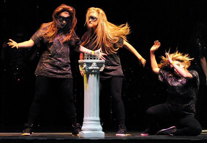 Sororities stomp to their own beats in step show