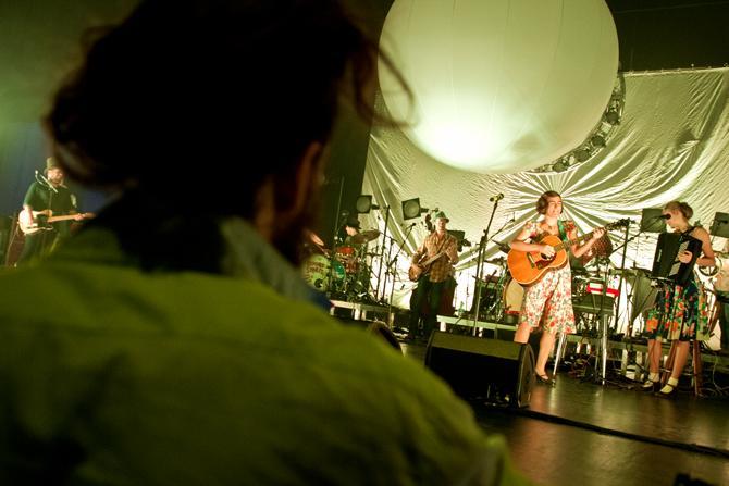 Edward Sharpe and the Magnetic Zeros growing as artists, performers