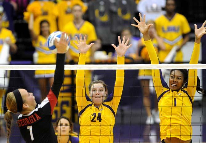 Volleyball: LSU falls to Georgia in close match