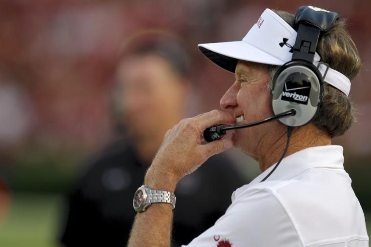 Tigers all too familiar with South Carolina head coach Steve Spurrier