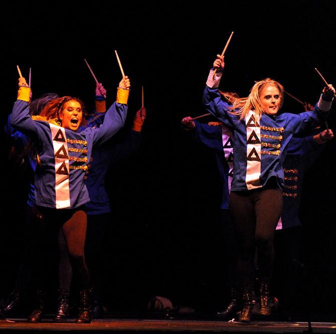 Sororities stomp to their own beats in step show