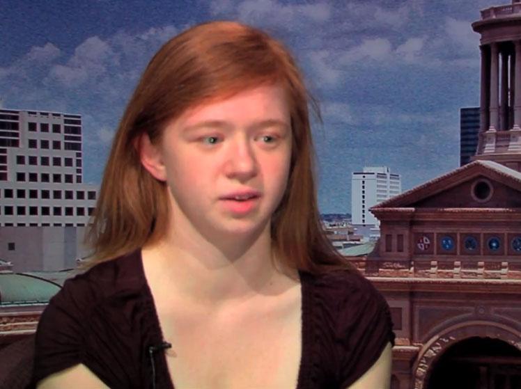 Abigail Fisher talks about her Supreme Court hearing in a video. Fisher's lawsuit is against the Univeristy of Texas at Austin for using race in admissions.
 