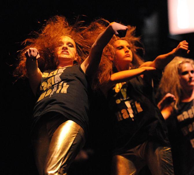 Sororities stomp to their own beats in step show