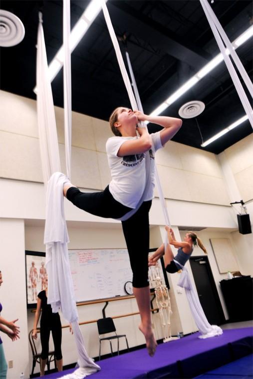 Aerial silks, long swording are among the most eccentric leisure classes