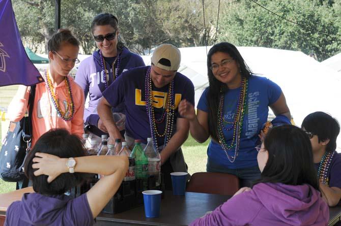 The International Cultural Center holds a tailgate Saturday for international students.
 