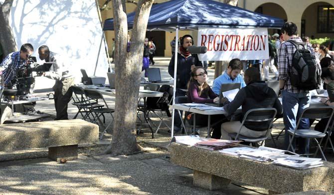 Christian movie filming on campus