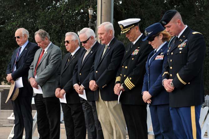 Twelve LSU alumni are inducted Saturday morning into LSU&#8217;s military Hall of Honor on the Parade Ground.
 