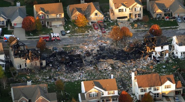 Deadly blast devastates Indianapolis neighborhood, two dead in explosion