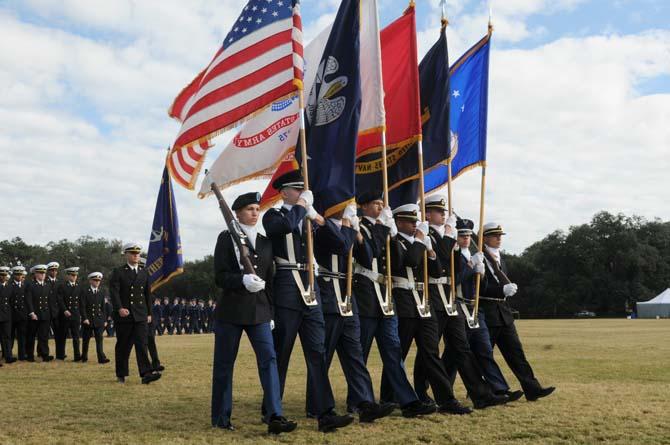 Ceremony for military service celebrates alumni veterans