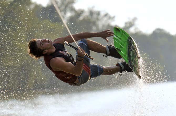 LSU wakeboarding places second overall at first meet of the year