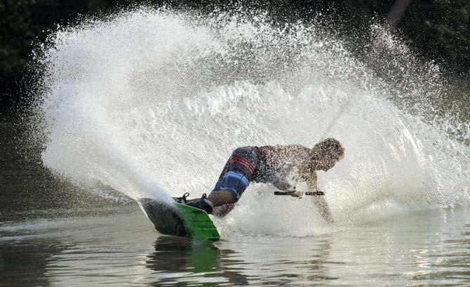 LSU wakeboarding places second overall at first meet of the year